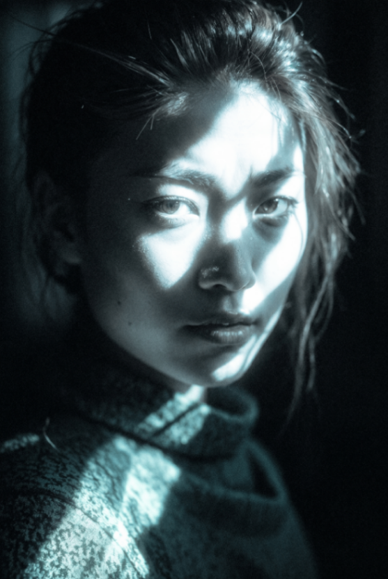 Y2K-Era Tech-Noir Experimental Digital Photography Prompt