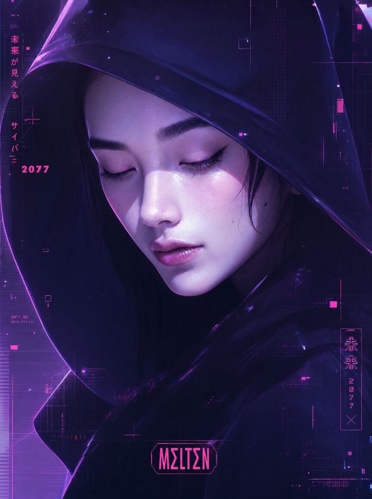 Semi-realistic digital illustration